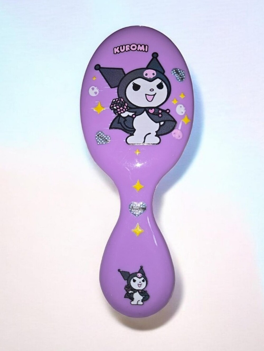 Kuromi Purple Kids Hair Brush – Cute Character Hair Accessory